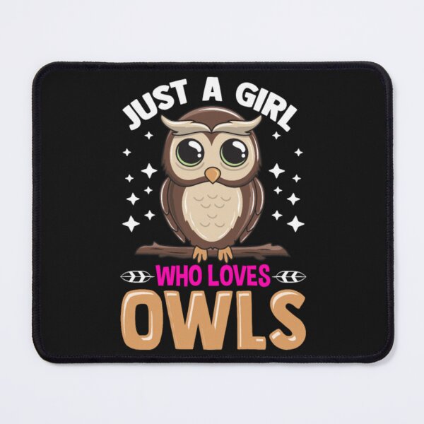 Item preview, Cute Owl loving Girl Bird Watcher designed and sold by ClamenTaon.