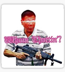 Whom Thottin Sticker