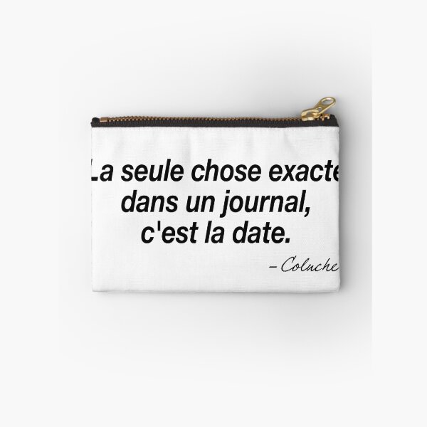 Item preview, Quote Coluche designed and sold by UnPeuDeSerieux.