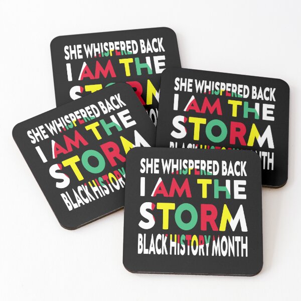 Item preview, she whispered back i am the storm black history month designed and sold by stylechoc.