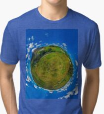 SlieveLeague from the Banks of the Glen River, near Carrick Tri-blend T-Shirt