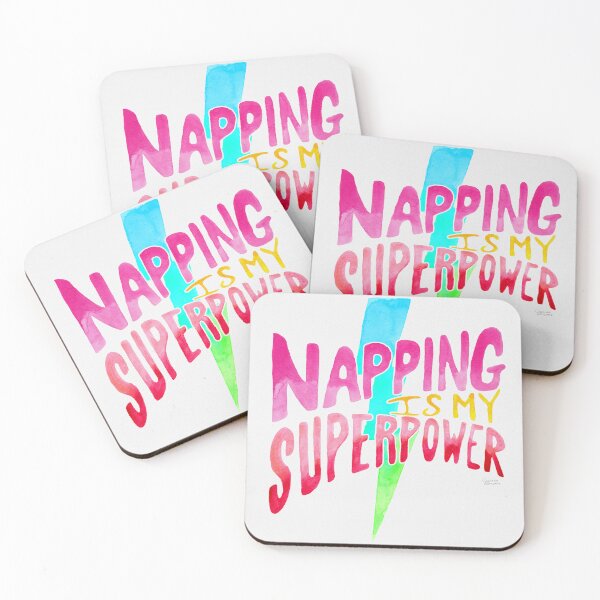 Item preview, Napping is my Superpower designed and sold by Jesslarsonart.