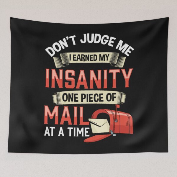 Item preview, Mailman Quote for Crazy Mail Carrier designed and sold by ClamenTaon.