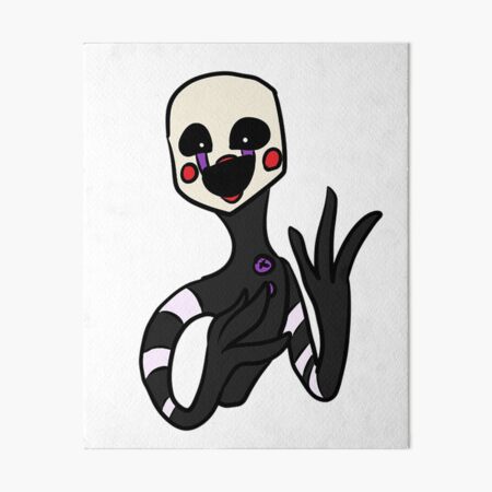 puppet, FNAF Art Print by heartfeltdesigns by Telahmarie