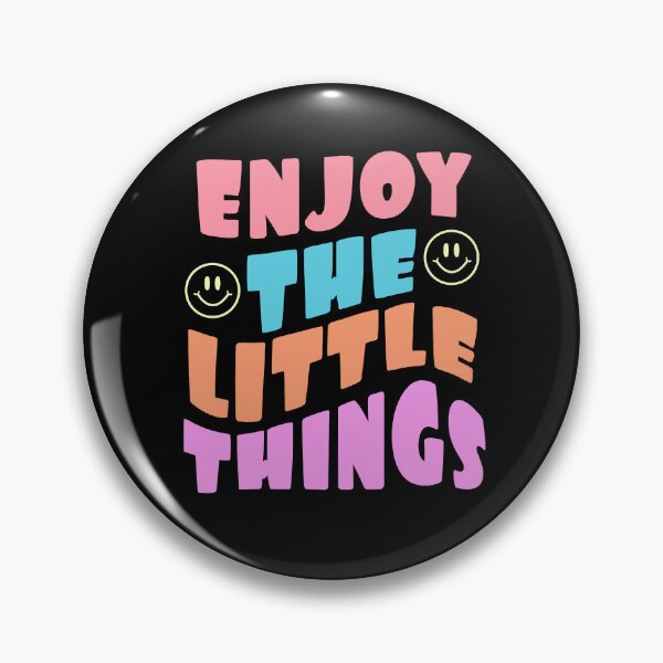 Item preview, Enjoy the little things quote designed and sold by NerdnGeekshop.