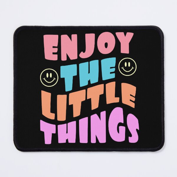 Item preview, Enjoy the little things quote designed and sold by NerdnGeekshop.