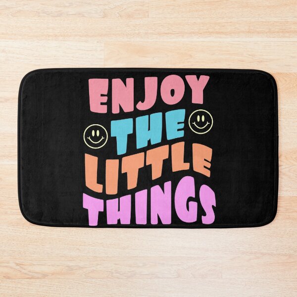 Item preview, Enjoy the little things quote designed and sold by NerdnGeekshop.