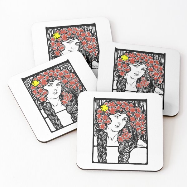 Item preview, Cocorico cover image by Alphonse Mucha 1902 designed and sold by Hedrin.