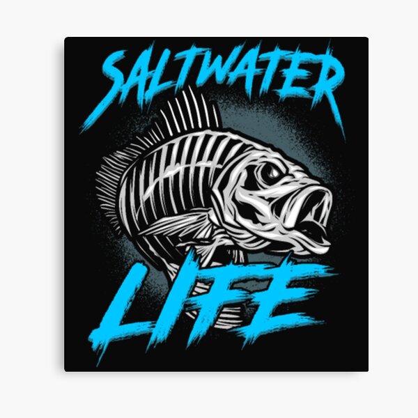 Saltwater Fishing Canvas Prints for Sale