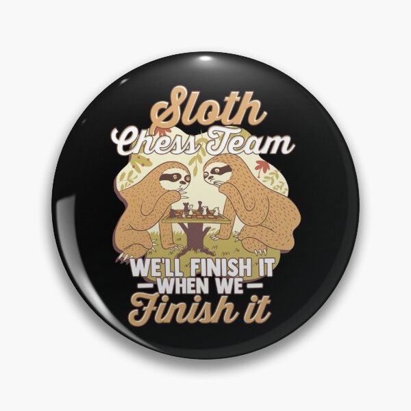 Item preview, Sloth Chess Team - We Finish It When We Finish It Essential T-Shirt designed and sold by nylaphilli.
