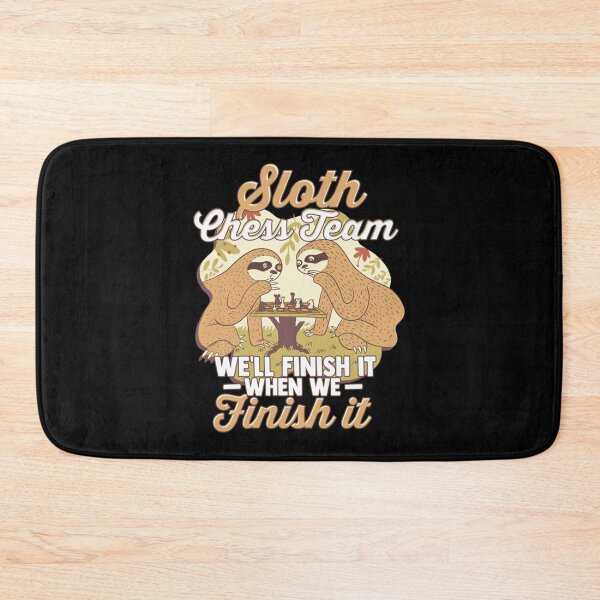 Item preview, Sloth Chess Team - We Finish It When We Finish It Essential T-Shirt designed and sold by nylaphilli.