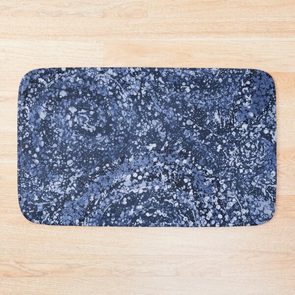 Item preview, Indigo and Chambray Batik Abstract Swirls and Splatter Batik designed and sold by Leslie Rogers Todder.