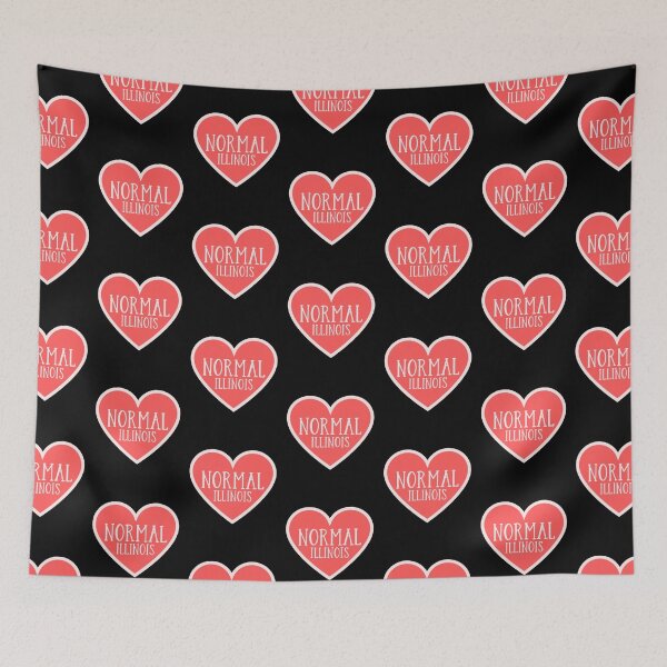 Item preview, Normal Illinois Cute Heart designed and sold by Krysanthe.