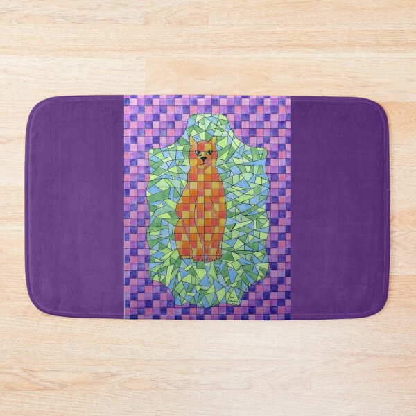 Item preview, 621 - CAT MOSAIC - DAVE EDWARDS - COLOURED PENCILS - 2022 designed and sold by BLYTHART.