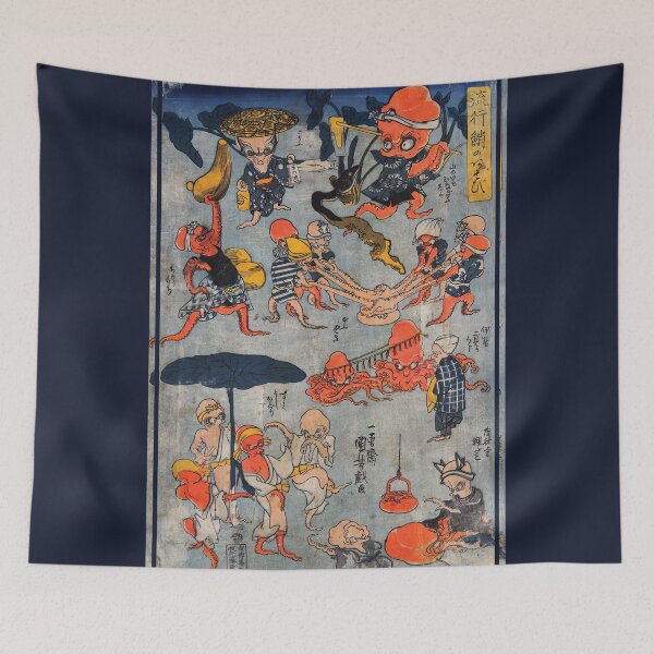 Item preview, Edo era by Utagawa Kuniyoshi designed and sold by DragonXX.