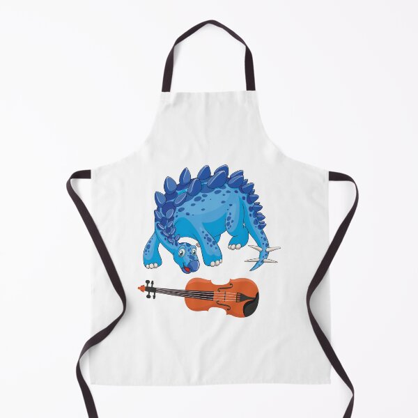 Item preview, Dinosaur Playing Violin ,Funny Good Dinosaur Violin Lovers Cute Blue Design designed and sold by pedrored369.