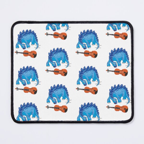 Item preview, Dinosaur Playing Violin ,Funny Good Dinosaur Violin Lovers Cute Blue Design designed and sold by pedrored369.