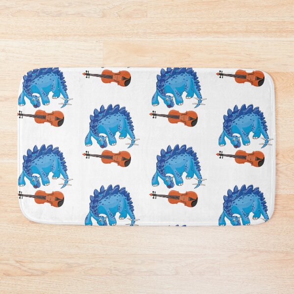 Item preview, Dinosaur Playing Violin ,Funny Good Dinosaur Violin Lovers Cute Blue Design designed and sold by pedrored369.