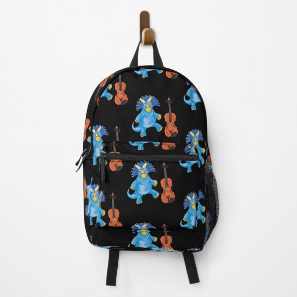 Item preview, Dinosaur Playing Violin ,Funny Good Dinosaur Violin Lovers Blue Design designed and sold by pedrored369.