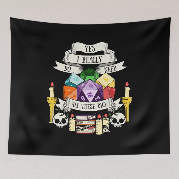 Item preview, yes i really do need all these dice designed and sold by Give Me that Pencil.
