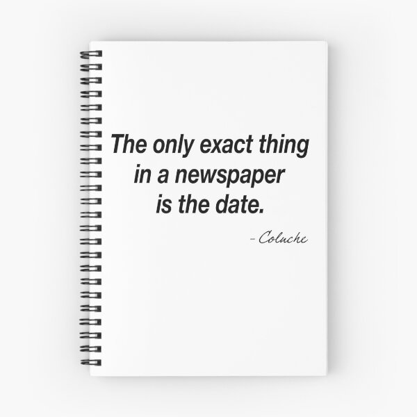 Item preview, Quote Coluche designed and sold by UnPeuDeSerieux.