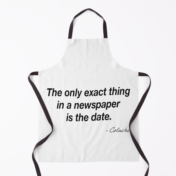 Item preview, Quote Coluche designed and sold by UnPeuDeSerieux.