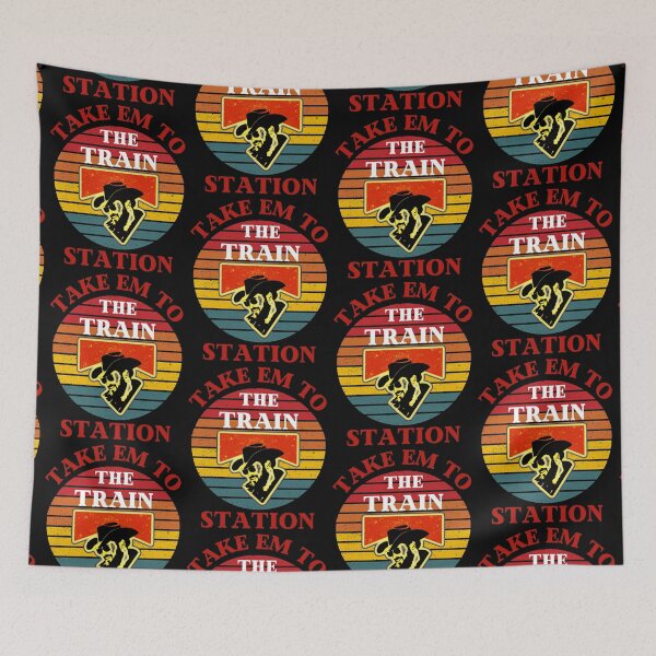 Item preview, Yellowstone Necesitas que te lleven a la estación de tren designed and sold by WoodburyLake.