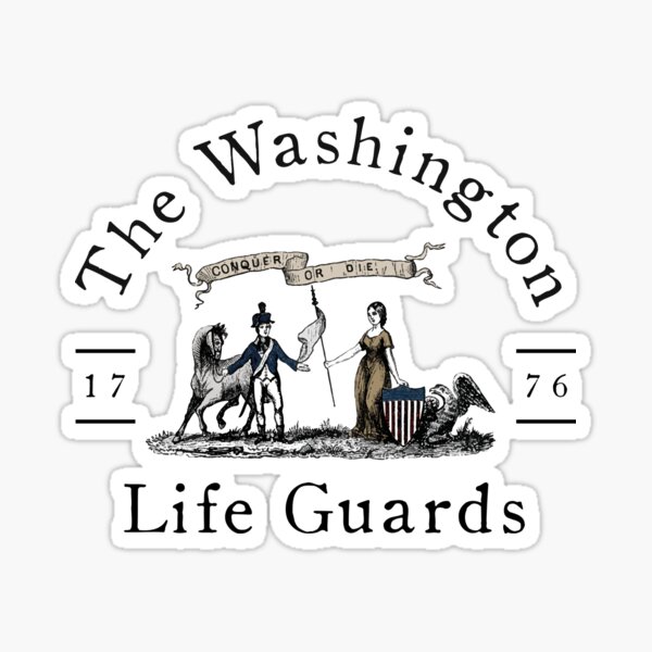Item preview, The Washington Life Guards designed and sold by franklinprintco.