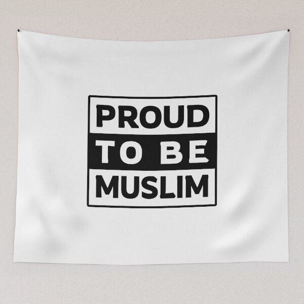Item preview, proud to be muslim islamic art quotes designed and sold by EfenDesign.