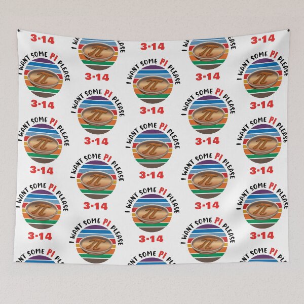 Item preview, I want some pi please. Celebrate 3.14 or March 14th with evergreen work. designed and sold by TJHstudio.