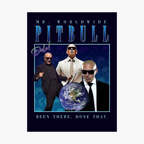 mr. worldwide homage Photographic Print