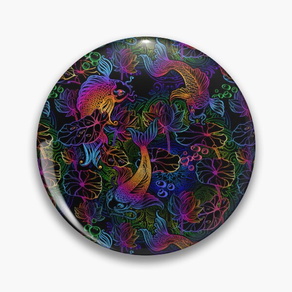Item preview, Tie Dye fish Coi Skip the Straw Save vsco Aesthetic Pattern designed and sold by Draculaura2009.
