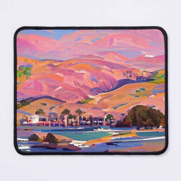 Item preview, California - Coastline - Ocean - Abstract Art - Illustration - Painting - Abstract - Impressionism -Modern Art - California designed and sold by CattlettArt.