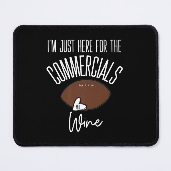 Item preview, Im Just Here For The Commercials And Wine designed and sold by hassan-tee.