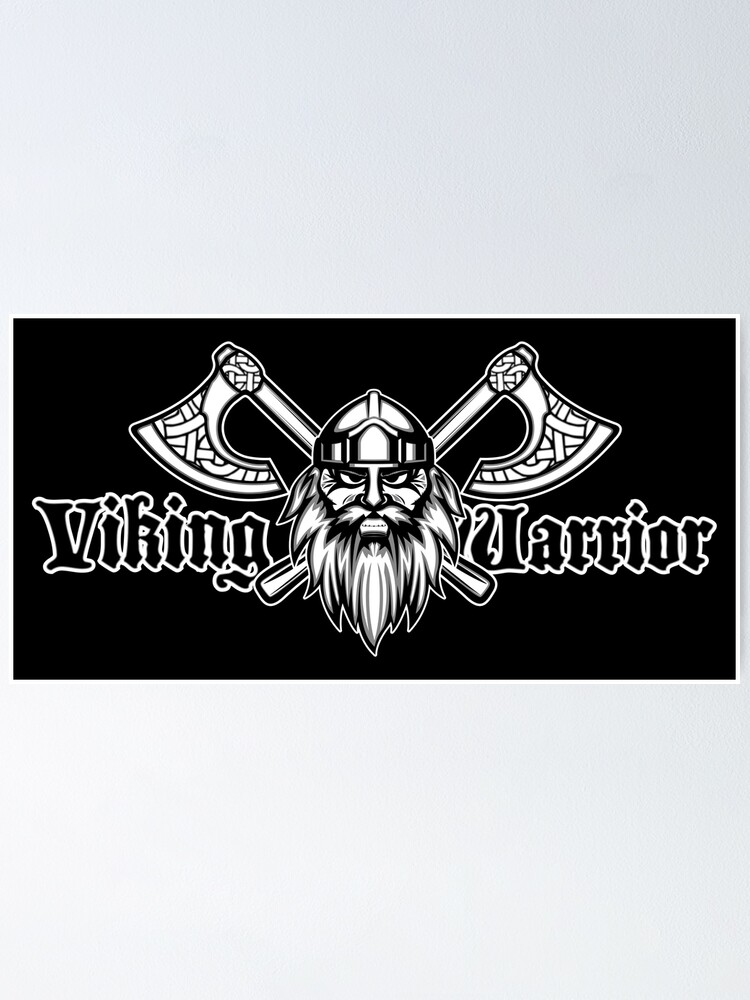 "Viking Warrior" Poster by emporion Redbubble