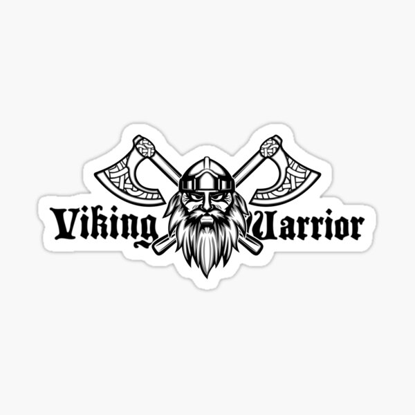 Viking Warrior Pegatina