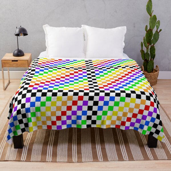 Item preview, Rainbow Checkers designed and sold by CreativImpulses.