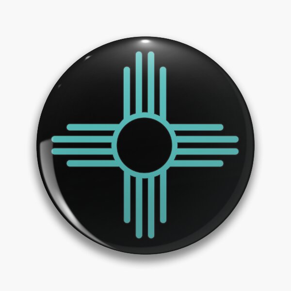 Item preview, Zia Symbol Turquoise  designed and sold by WhatevaFloats.