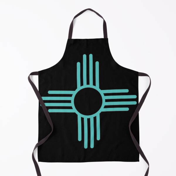 Item preview, Zia Symbol Turquoise designed and sold by WhatevaFloats.