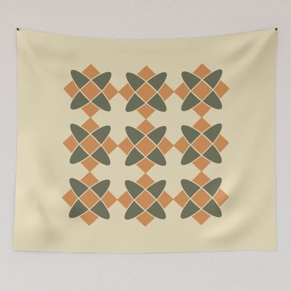 Item preview, Japandi Inspired Multi-Shape Pattern designed and sold by beccaveedesigns.