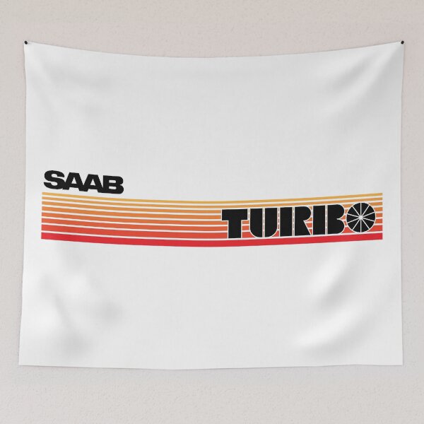 Item preview, SAAB Turbo Retro look Red designed and sold by blackdogshop.