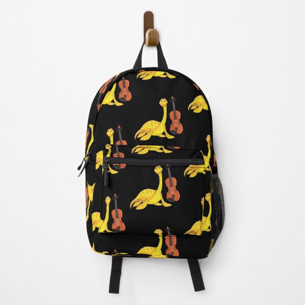 Item preview, Dinosaur Playing Violin ,Funny Good Dinosaur Violin Lovers Yellow Cute Dinosaur Art designed and sold by pedrored369.