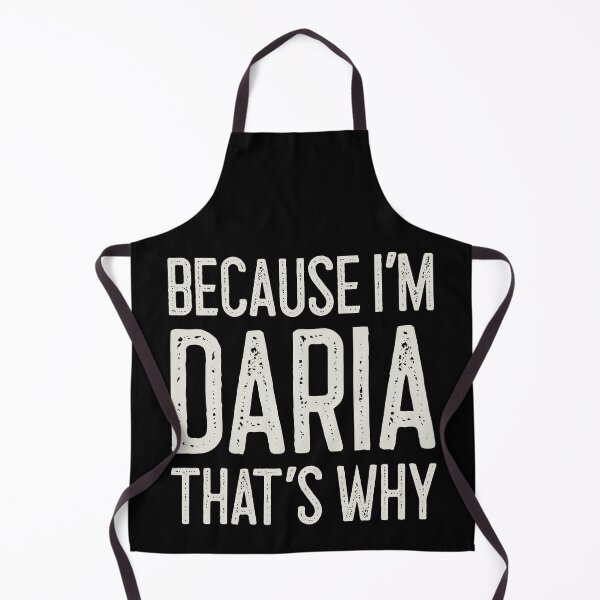 Item preview, Because I’m Daria That’s Why Funny Personalized Name designed and sold by MariosNydras.