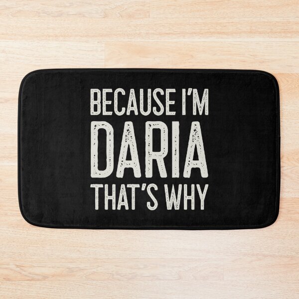 Item preview, Because I’m Daria That’s Why Funny Personalized Name designed and sold by MariosNydras.