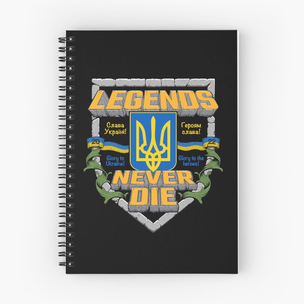 Item preview, Slava Ukraini - Glory to Ukraine legends never die designed and sold by Gabe Design.