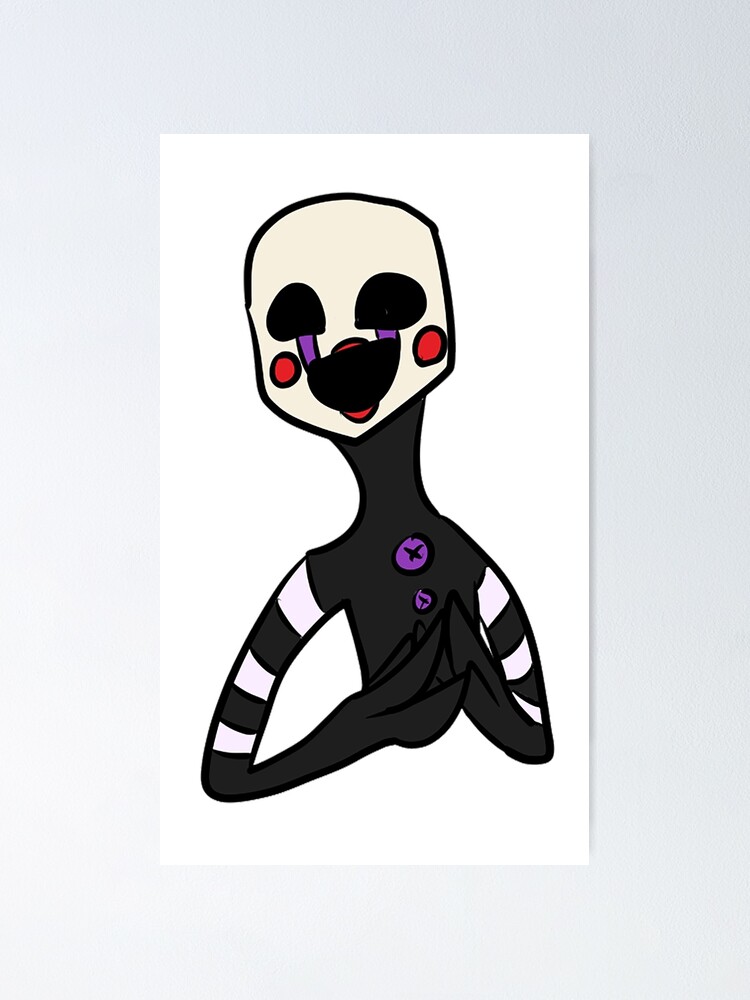 Sticker The Puppet FNAF 2 Poster for Sale by akaruiyumme