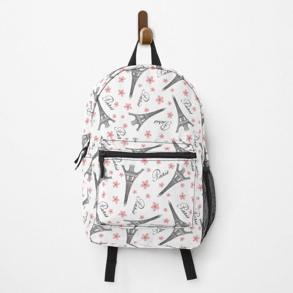 Spring in Paris Pattern Backpack