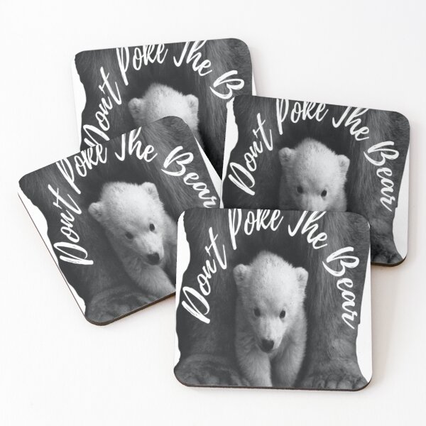 Item preview,   Don't Poke The Bear, mountain bear, cute, animal, funny, bears, designed and sold by Nicedeco.