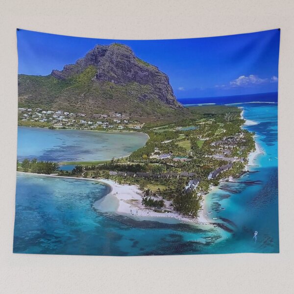 Item preview, Breathtaking view of Le Morne designed and sold by Nature's Palette.
