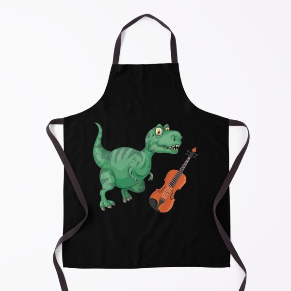Artikelvorschau, Dinosaurier, der Violine spielt, lustiges gutes Dinosaurier-Violinen-Liebhaber-grünes Design entworfen und verkauft von pedrored369.